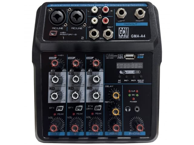 Consola 4 canales