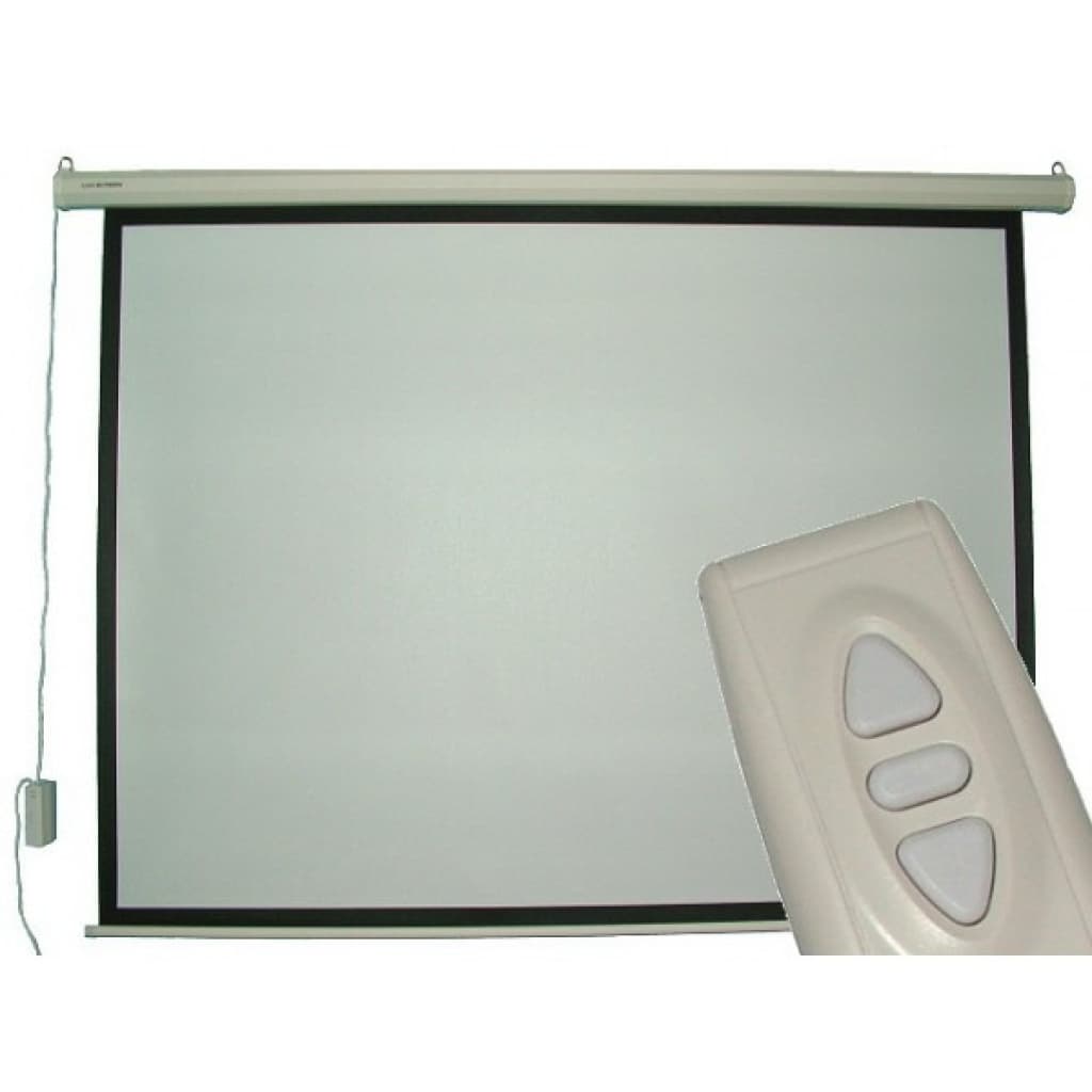 Pantalla Electrica De 100 Pulgadas + Control Inalambrico